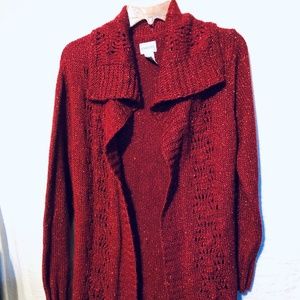 Chico's Sweaters - CARDIGAN BY CHICO'S SIZE 1 M/8 Chico's Sweaters - CARDIGAN BY CHICO'S SIZE 1 M/8